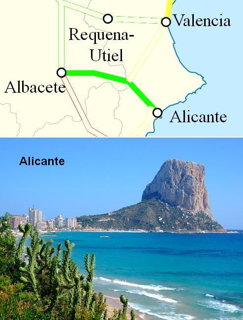 AVE Albacete Alicante