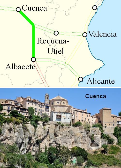 AVE Albacete Cuenca
