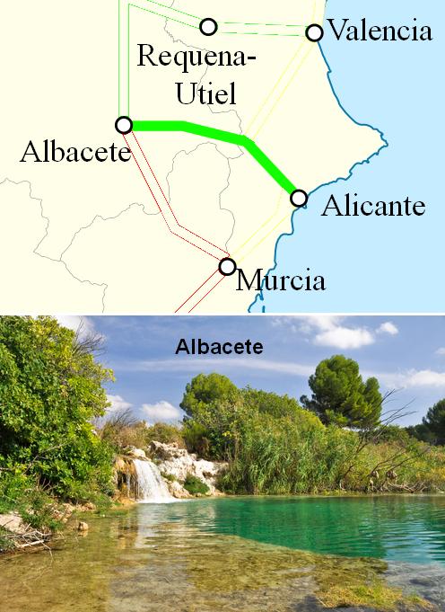 AVE Alicante Albacete