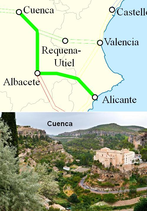 AVE Alicante Cuenca