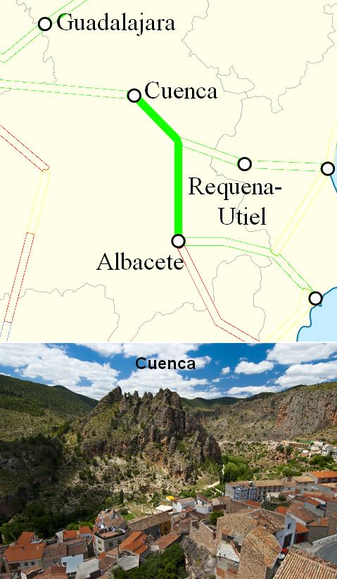 AVE Cuenca Albacete