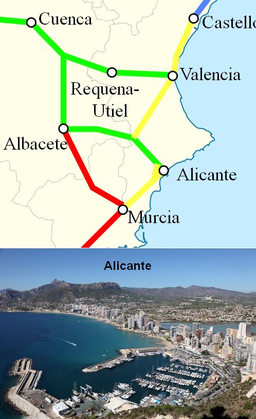AVE Cuenca Alicante